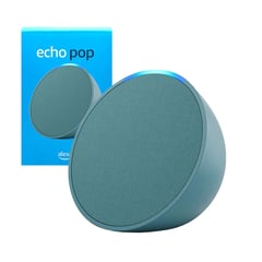 AMAZON - Alexa Echo Pop Color Verde Azulado Wifi Bluetooth Asistente