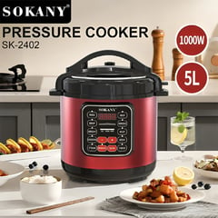 SOKANY - MAQUINA OLLA A PRESION PANTALLA TACTIL 1000W Sokany-2402