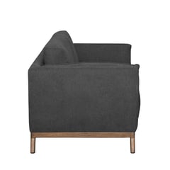 ELITE LIVING - SOFA CARACAS 2P MICROFIBRA GRIS PLOMO