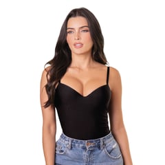 FORMAS INTIMAS - Corset Mujer Negro Fi 34864