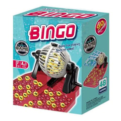 MONKEY BRANDS - Juego De Mesa Bingo Clásico 48 Cartas Portátil