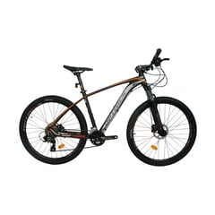 OPTIMUS - BICICLETA MTB AQUILA MAX 13 VELOCIDADES NEGRO NARANJA T:L