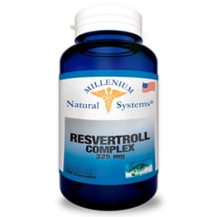 MILENIUM - Resveratrol complex 325mg 100 caps natural systems