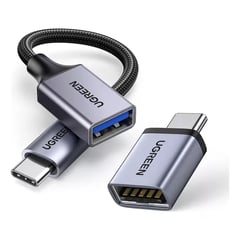 UGREEN - Adaptador Cable Usb C A Usb 3.0 5gbps + Otg Tipo C