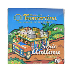 CONCERTINA - Encordado Bandola 16 Cuerdas Serie Andina 90linox