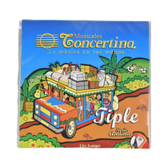 CONCERTINA - Encordado Tiple 12 Cuerdas Serie Andina Tiple-c