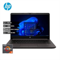 HP - Portatil 245 AMD Ryzen 3 - RAM 8GB - 256GB SSD - 14” - Windows 11 Home