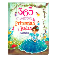 LEXUS - Libro 365 Cuentos De Princesas Y Hadas Ilustrados Para Niñas