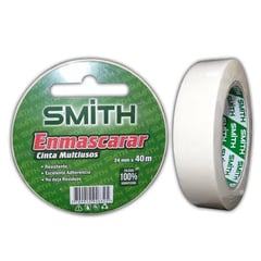 SMITH - Cinta Enmascarar 24 Mm (1 Pulgada) X 40 Mts