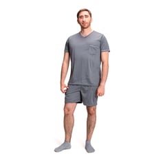 ROMANELLA - Pijama Para Hombre Martin CC GRIS