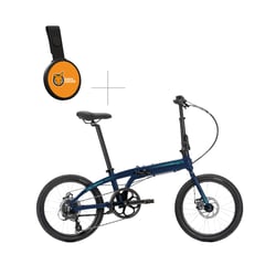 DTFLY - Bicicleta plegable TERN B8 AZUL + GPS IOS