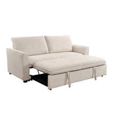 SOFA MARKET - Sofa Cama Cajon Tori 140 Tela Beige