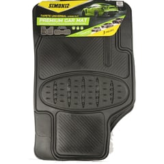 SIMONIZ - Tapetes Universales premium de 3 piezas Caucho PVC