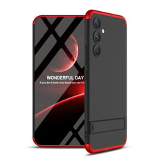 GENERICO - Funda Carcasa Estuche Protector Para Samsung S23FE Negro con Rojo