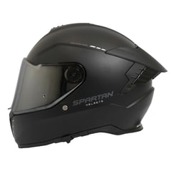 SPARTAN - CASCO HAWK SV CERTIFICADO ECE2206 NEGRO MATE TALLA L