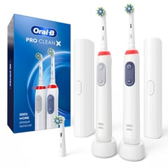 ORAL B - Cepillo Eléctrico Recargable Pro Clean X 2 Unidades