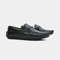 CRYDS INNOVATION IN LEATHER - Mocasines Negro en cuero liso parar hombre CRYDS LEATHER