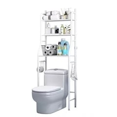 GENERICO - Organizador De Baño Estantería Mueble Ahorrador De Espacio 3 Color Blanco