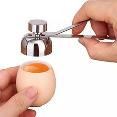 GENERICO - Cortador Cascara Huevo Egg Cutter Topper Acero Inoxidable