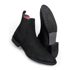 CALZADO CON ALTURA MONSERRATE - Botas en CUERO para hombre marca Monserrate Ref Bastión color negro