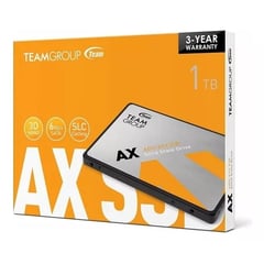 TEAM GROUP - Unidad de Estado Solido SSD 1TB Teamgroup AX2 3D Nand SLC