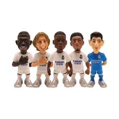 MINIX - Set de 4 Figuras Coleccionables del Real Madrid Edición Especial