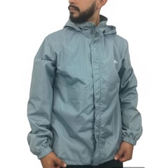 GENERICO - Chaqueta Rompevientos SAFARY Azul Metalizado