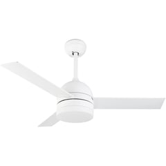 GREENLIGHT - Ventilador De Techo De Lujo A Control Remoto Y Luz 52 Pulg Blanco Gel