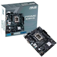 ASUS - Tarjeta Madre PRIME H610M-K Intel 1700 DDR4 Micro ATX