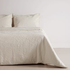 DISTRIHOGAR - Cover Duvet - Funda Plumón Microfibra Beige King