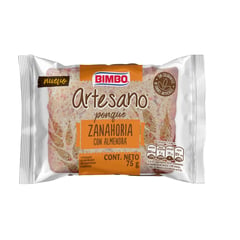 BIMBO - Ponque Artesano Zanahoria X 75g