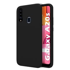 SP - Funda Estuche Silicone Case Compatible Con Samsung A20S Negro