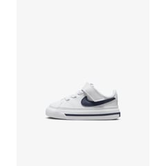 NIKE - TENIS BEBE COURT LEGACY BTV DA5382-125 BLANCO AZUL