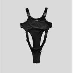 PAM MOVEMENT - Bodysuit Arnés - Negro