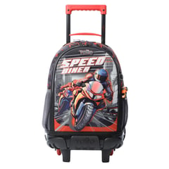 TOTTO - Morral ruedas Niño Speed Biker M Rojo