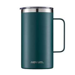 NOVUM - VASO 20 OZ / 600 ML VERDE CON AGARRADERA