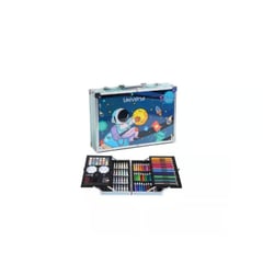 GENERICO - Kit-set Maleta De Lujo Arte Y Dibujo 145 Pcs- ASTRONAUTA