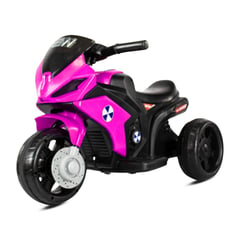 PRINSEL - Moto Electrica Recargable niños niñas Paris Rosado 6V