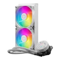 COOLER MASTER - REFRIGERACION LIQUIDA ML240L V2 ARGB - WHITE