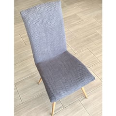 HOMETEX - FUNDA DE SILLA GRIS PROTECTORA