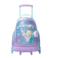 TOTTO - Morral ruedas Niña 3 Rue Bomper Friends L Morado