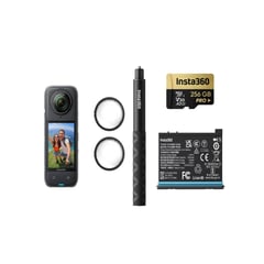 INSTA 360 - Cámara de acción Insta360 X4 en combo con 2 baterías