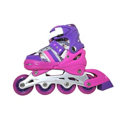 NOOR - PATINES PARA NIÑAS CON LUCES TALLA S 31-34  AJUSTABLE