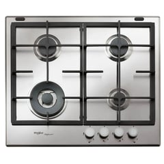 WHIRLPOOL - Estufa 59 cm 4 Puestos Gas Natural AKT700IXL