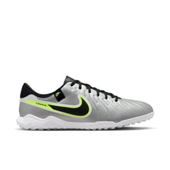 NIKE - Zapatillas Turf Legend 10 Academy-Plateado/Negro