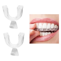 GENERICO - Placa Dental Bruxismo X 2 Ronquido Blanqueamiento Protector