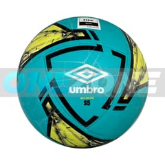 UMBRO - Balón De Fútbol 5 Competencia Neo Swerve S5 Aguamar/Vd