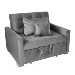 ESTILO RELAX - Sofá Cama Germany 3 en 1 - Gris - Estilo Relax®