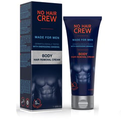 GENERICO - NO HAIR CREW - Crema Depilatoria Corporal Masculina - Bote de 200 ml