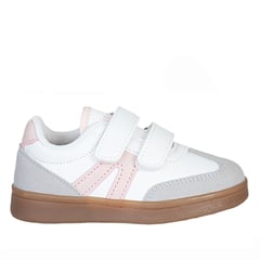 GUMBALL - Tenis de Niña marca en Color BLANCO ROSADO  TENIS FUZ 53-24-